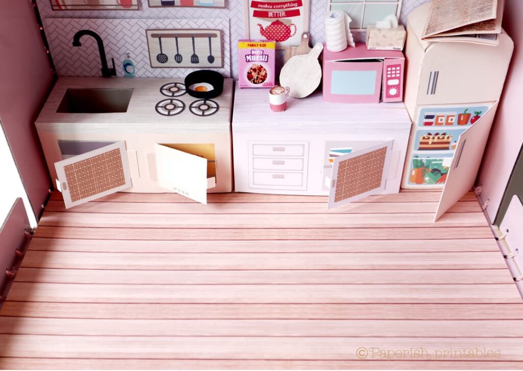 Free Dollhouse flooring printables