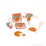 Printable templates of pizza box