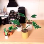 Miniature dollhouse plants printables