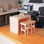 Miniature kitchen island