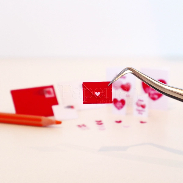 Dollhouse printables Valentine Day Card