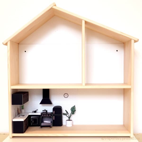 Printable Miniature kitchen set for Ikea dollhouse